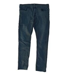 PAIGE Lennox Men’s Skinny Jeans Charcoal Wash Stretch Denim Size 38